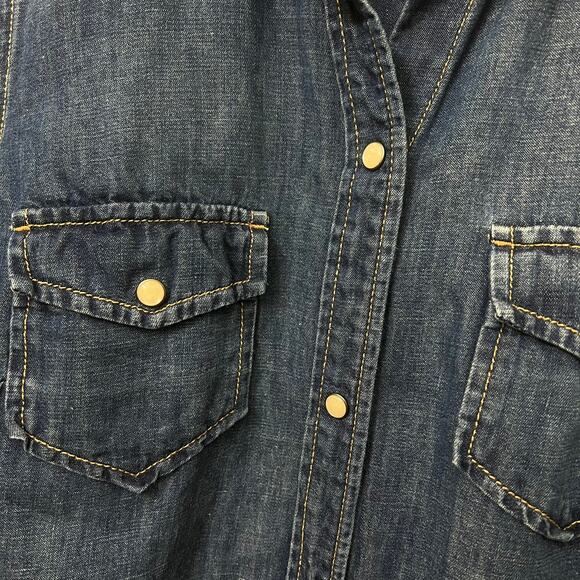 J. Crew Denim Button Down Shirt - Picture 10 of 12